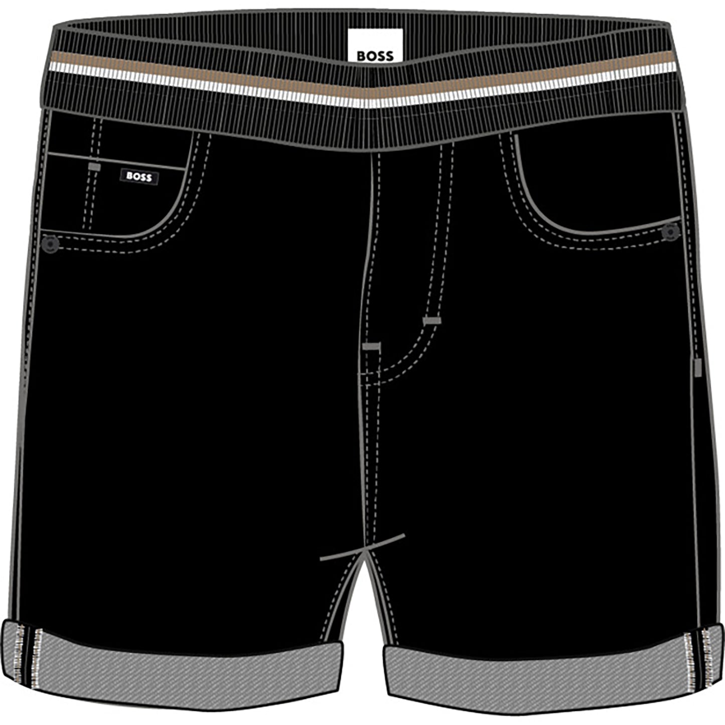 J52091/Z1106M - SHORT, BERMUDA - BOSS