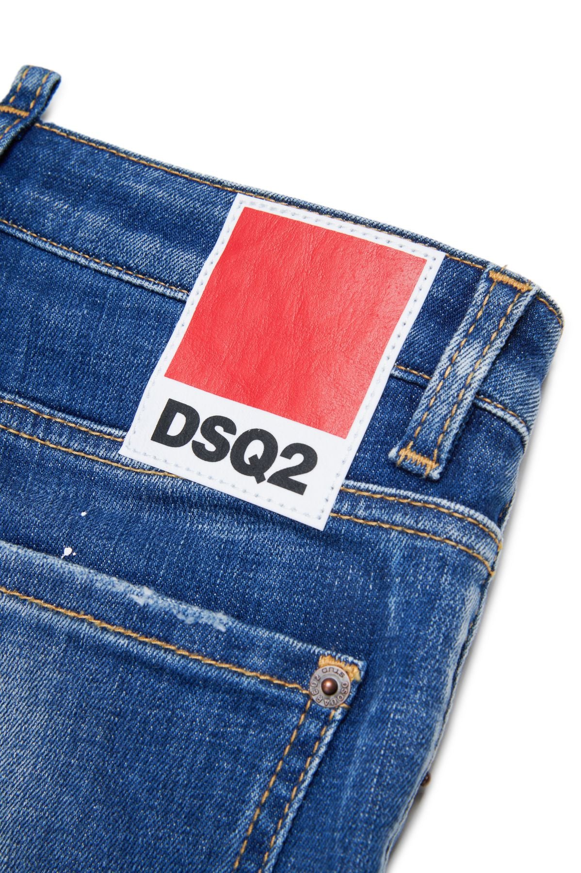 DQ0239D0AAF - 5 pockets - DSQUARED KID