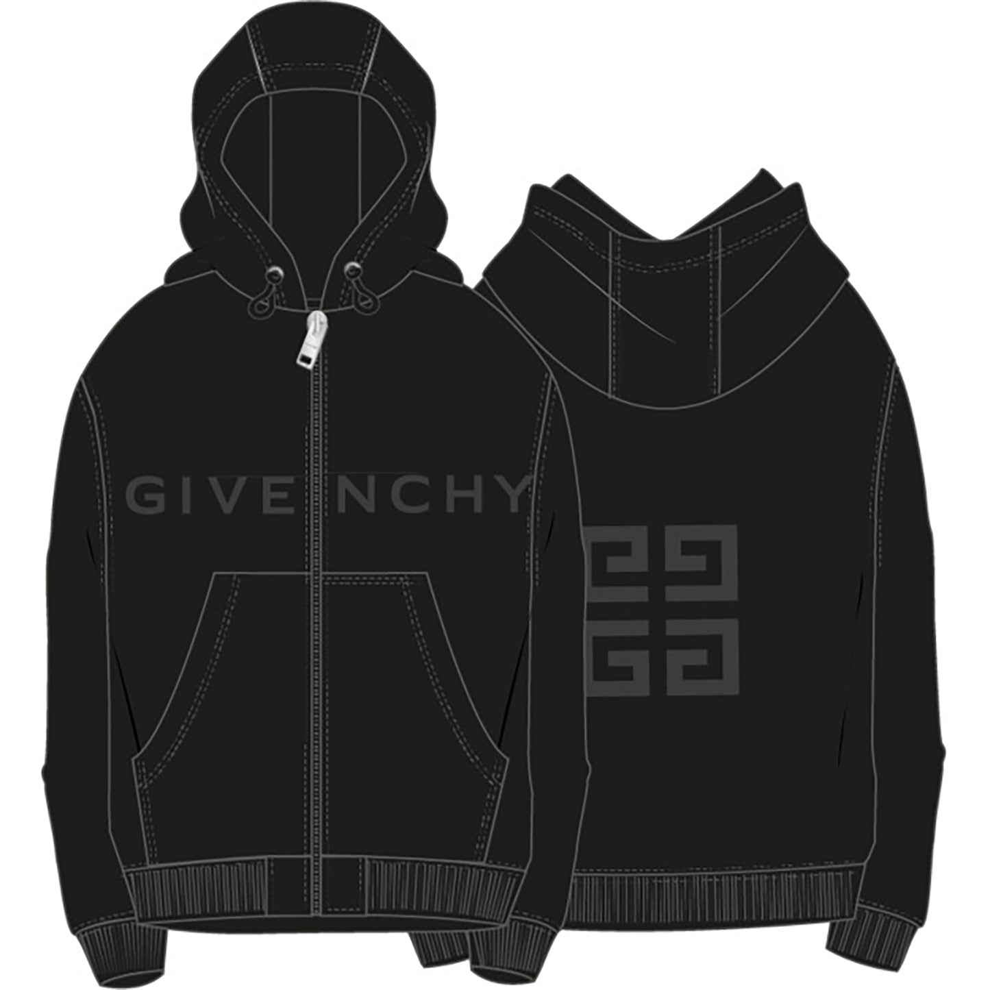 H30703/09B10A - CARDIGAN COUPE - GIVENCHY