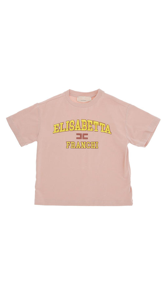 EFTS220.0.JE006.D402 - JERSEY T-SHIRT GIRL - ELISABETTA FRANCHI