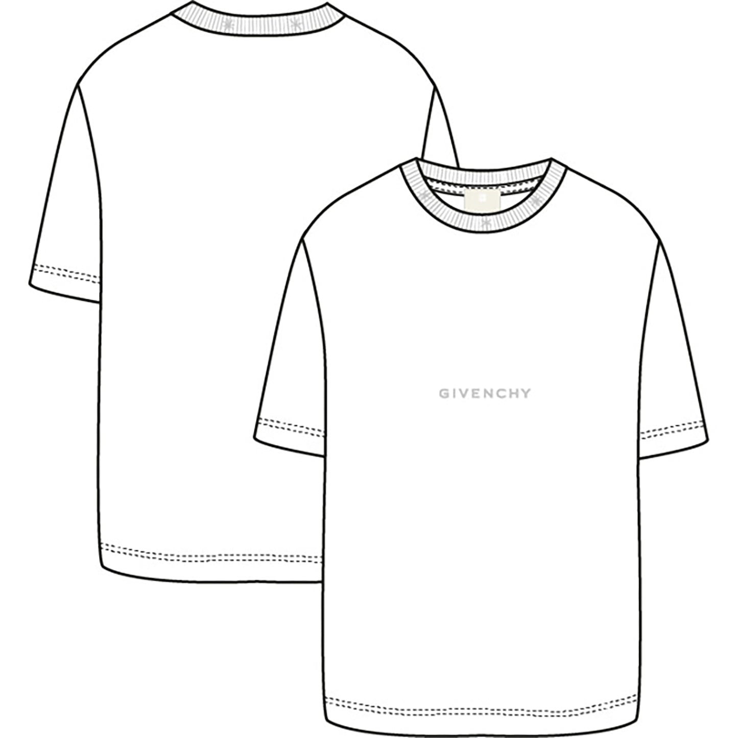 H30733/10P08A - TEE-SHIRT - GIVENCHY